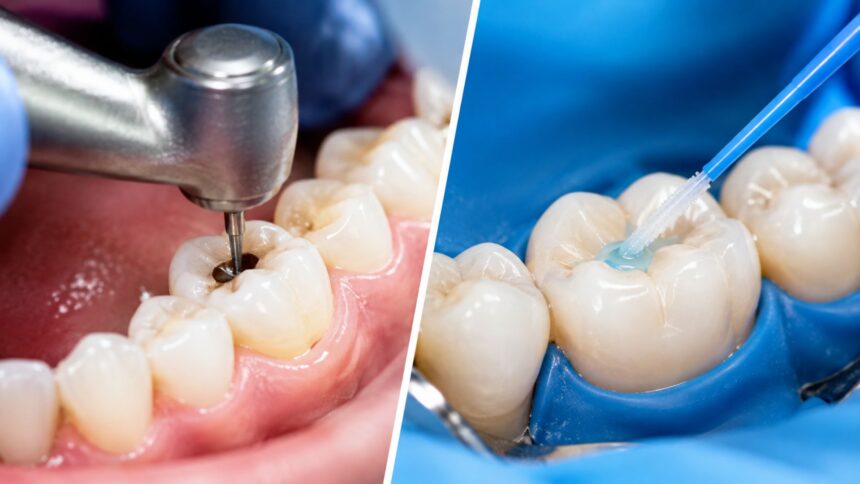 Dental Drill vs Painless Liquid Cavity Treatment