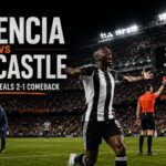 Valencia vs Newcastle 2-1 as Yoane Wissa scores twice in the Trofeu Taronja 2026
