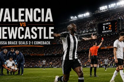 Valencia vs Newcastle 2-1 as Yoane Wissa scores twice in the Trofeu Taronja 2026